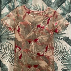 Boutique style see through cover up